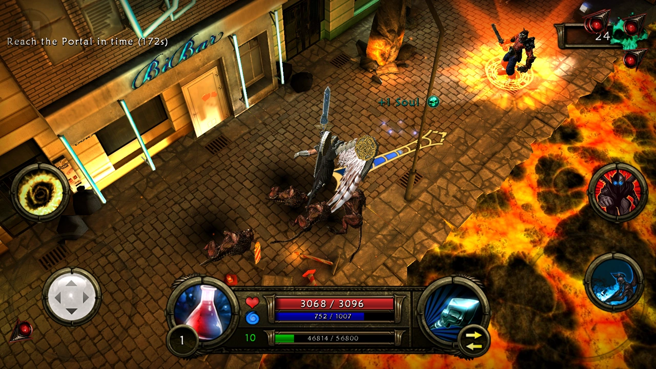 SoulCraft gameplay from the Strict port